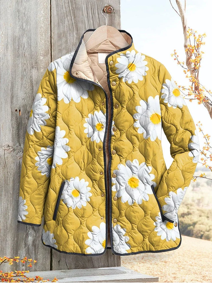 Zoey | Charming Daisy Pattern Women's Jacket