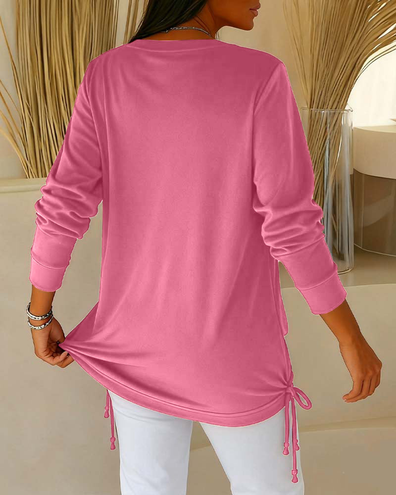 Karen - Two-Tone Sequin Top Effect Two-in-One