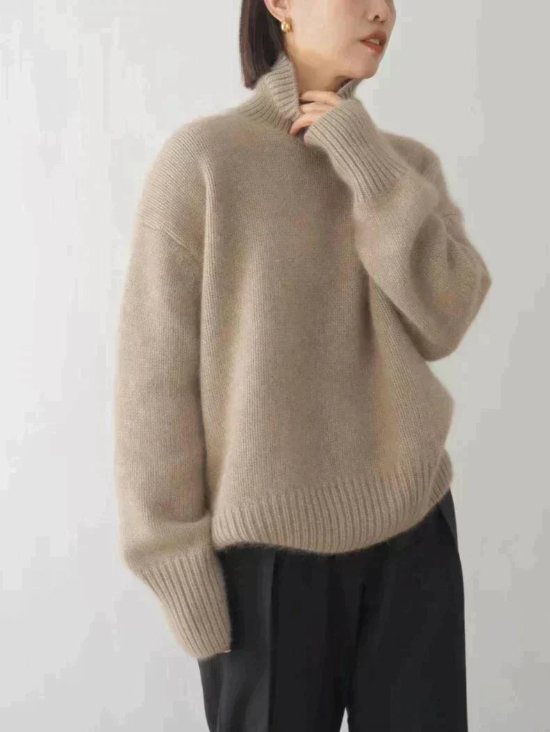 Isabella | Stylish High Neck Sweater
