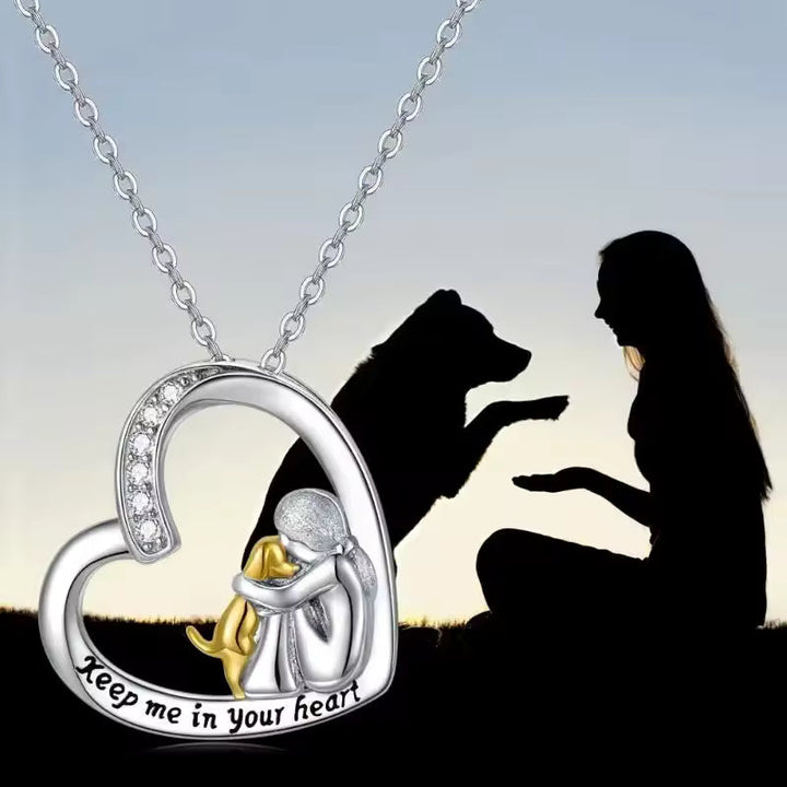 Susan & Liam | Dog Embrace Necklace