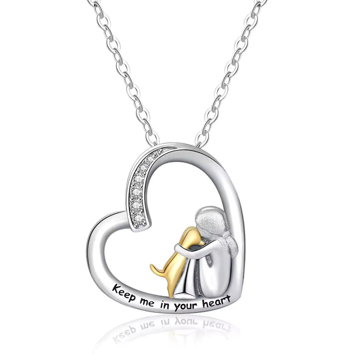Susan & Liam | Dog Embrace Necklace
