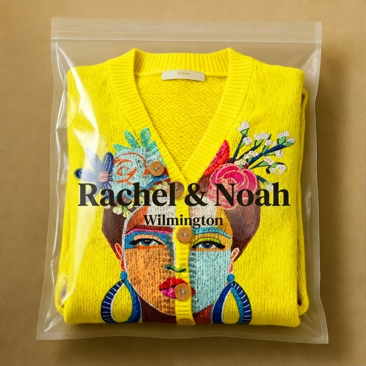 Anna | Art Printed Cardigan