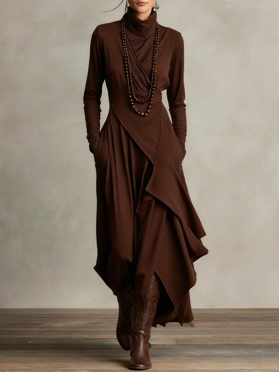 Patrizia – Asymmetric Maxi Tunic Dress
