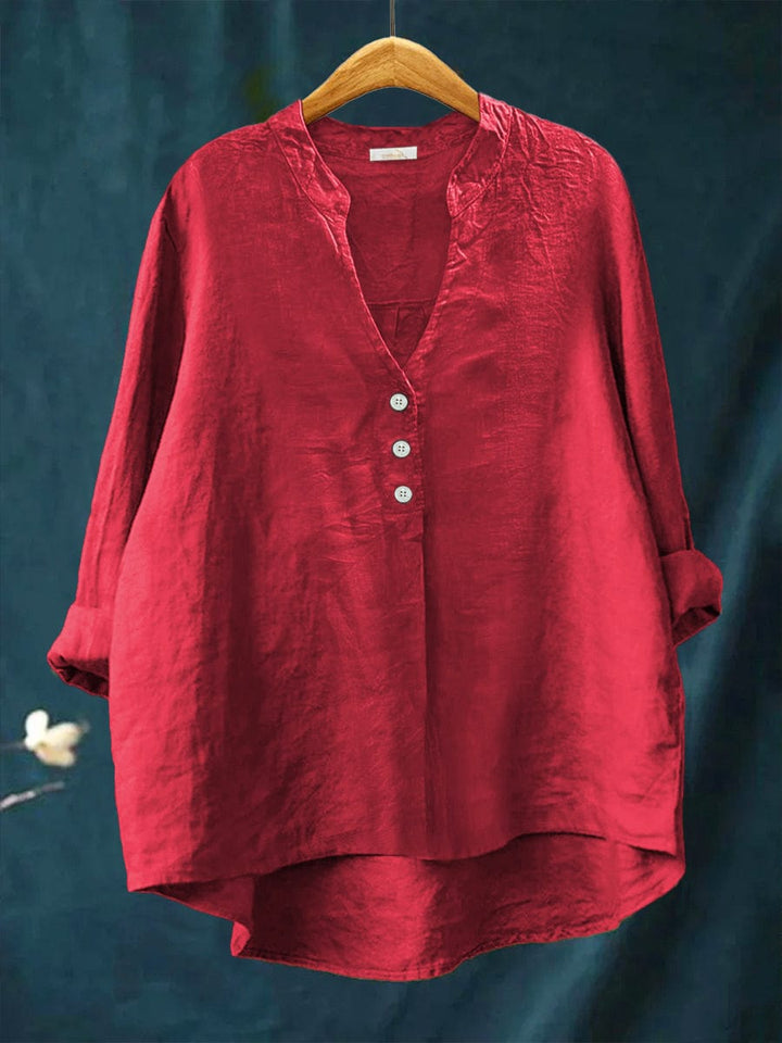 Sabrina Linen Blouse