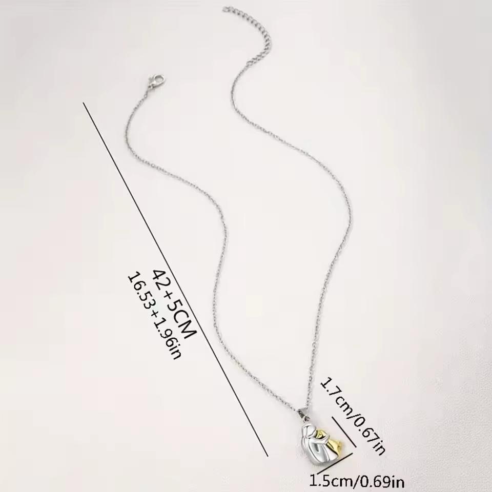 Susan & Liam | Cat Embrace Necklace