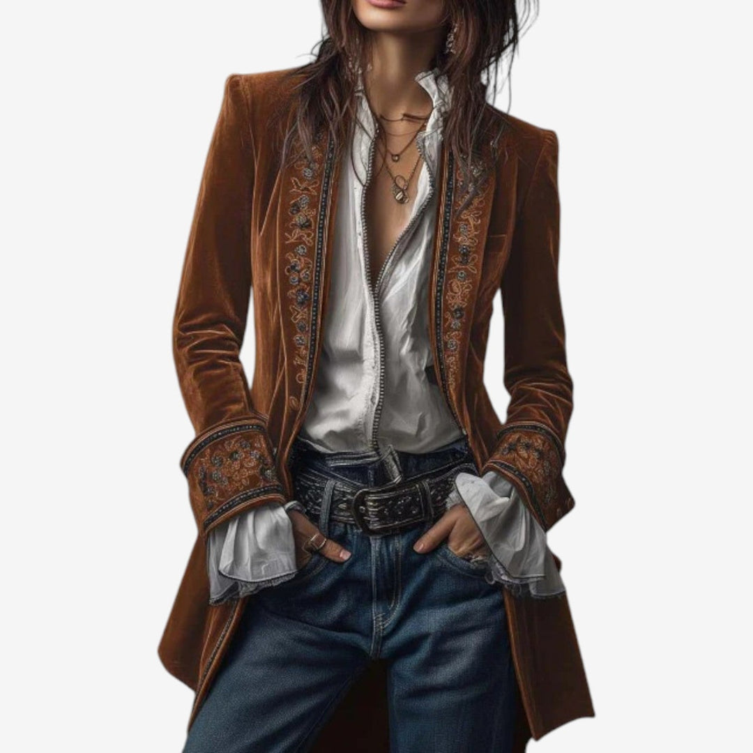 Teressa - ™ Embroidered Blazer