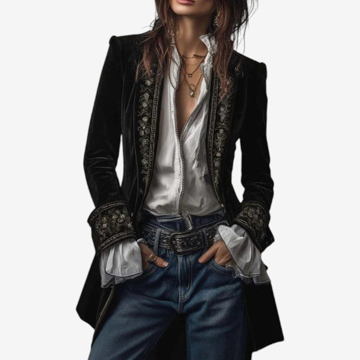 Teressa - ™ Embroidered Blazer