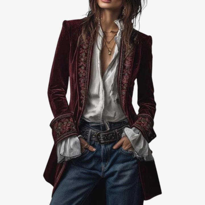 Teressa - ™ Embroidered Blazer
