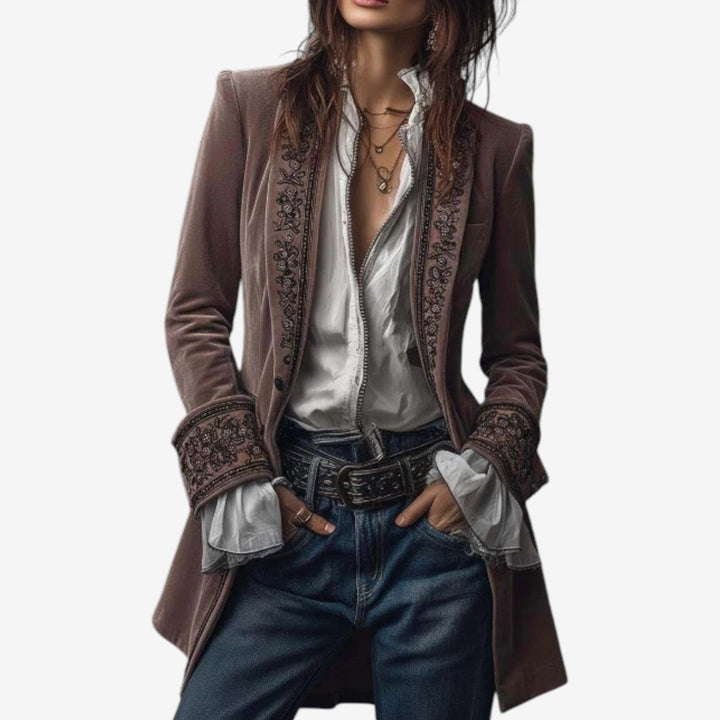 Teressa - ™ Embroidered Blazer