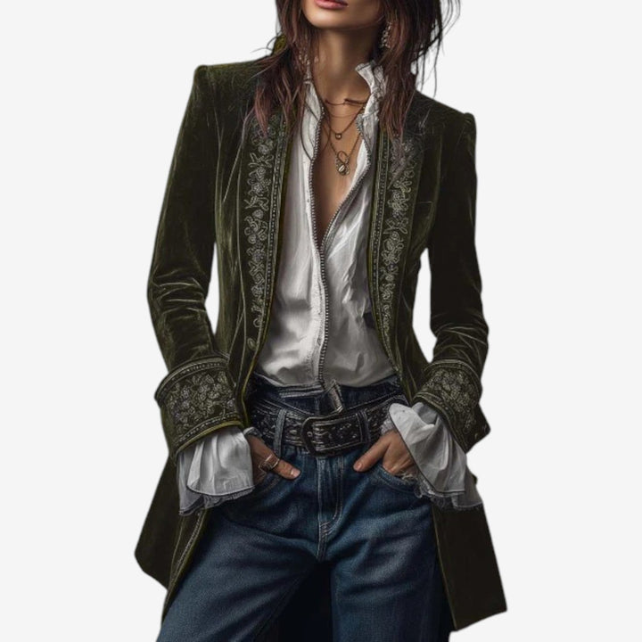 Teressa - ™ Embroidered Blazer